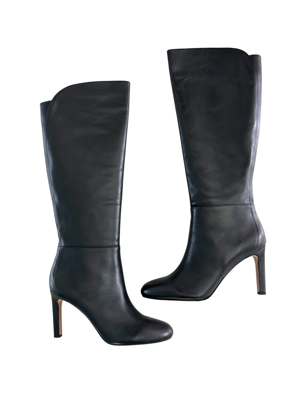 Sam Edelman Black Leather Knee-High Shauna Tall Boots